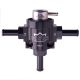 KMS Fuel pressure regulator 3-way with MAP comp. 3.0 bar 10mm hose fitting