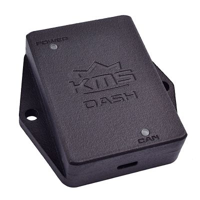 KMS-Dash-product afbeelding van boven rechtopstaand
