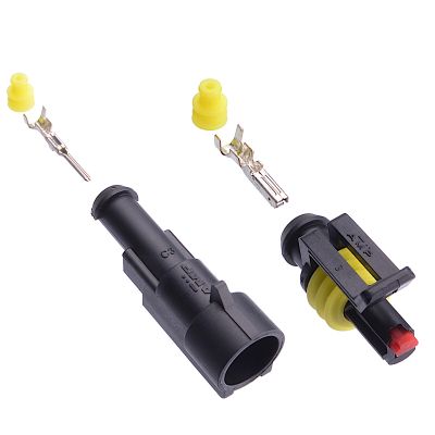 Superseal connector set 1-pin (pins & seals included)