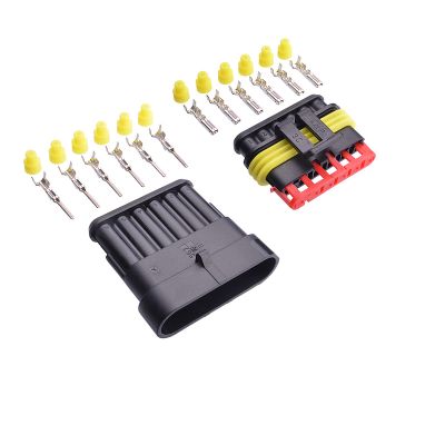 Superseal connector set 6-pin (pins & seals included)
